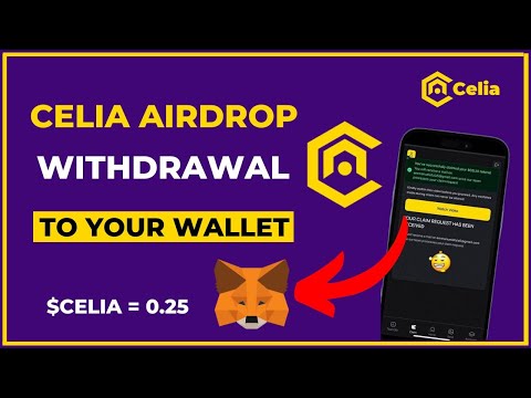 Celia Airdrop Withdrawal || How To Withdraw $CELIA Token To Your Wallet #celiaairdrop #celia