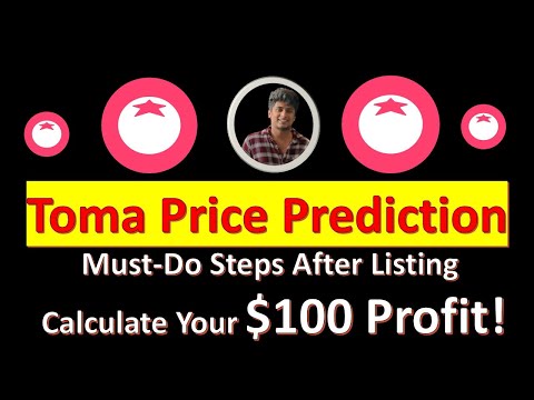 Toma Price Prediction: Must-Do Steps After Listing + Calculate Your $100 Profit!