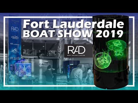 FORT LAUDERDALE BOAT SHOW 2019 - LUXURY YACHTS AND BEAUTIFUL AQUARIUMS, THE SOUTH FLORIDA WAY!