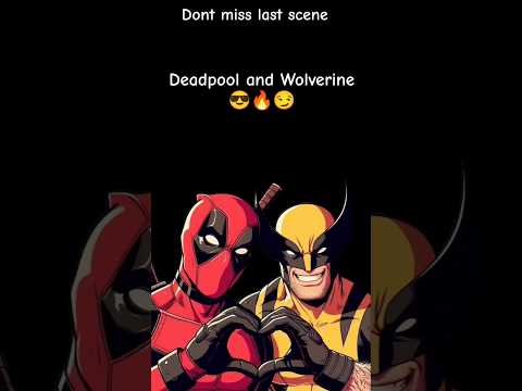 Deadpool and Wolverine 🔥😎 #deadpool #wolverine #deadpoolandwolverinetrailer #marvel #shorts #mcu