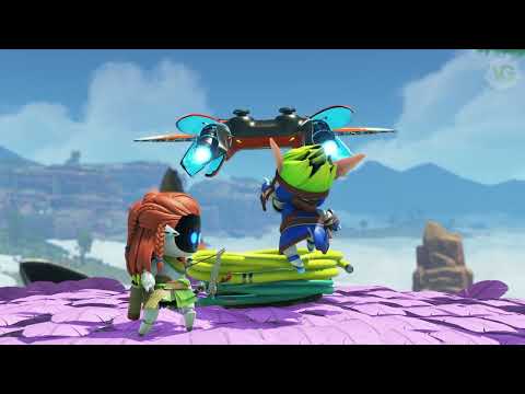 Astro Bot - All Boss Fights in 4K | Playstation 5