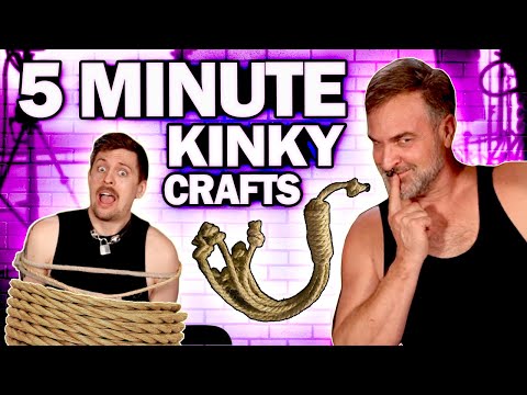 5 MINUTE KINK CRAFTS - Pervertables and Making a Rope Toy!