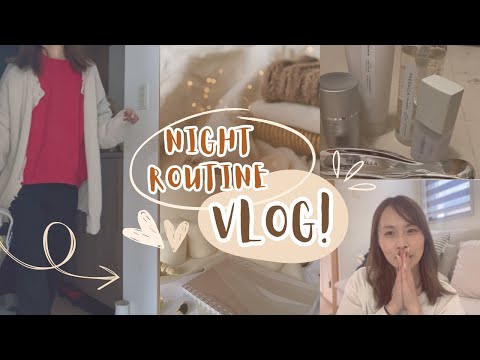 【主婦vlog】4人のママととある日のナイトルーティン⭐️ヘアケアアイテム紹介☺️