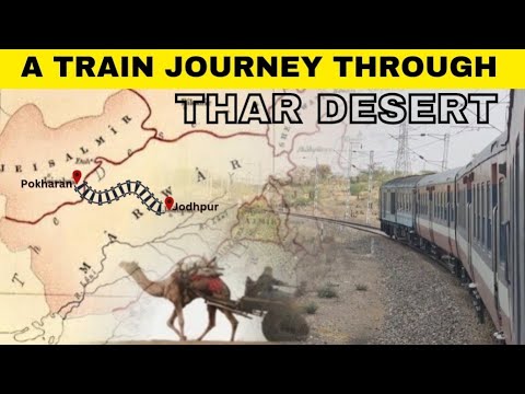 A Train journey through THAR Desert 🇮🇳 | Pokaran | Travel vlog #travelmonkey #travel