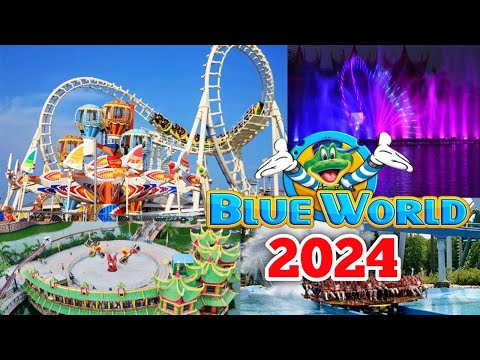 Blue World Water park 2024 || Blue World Theme Park and Amusement Park Kanpur