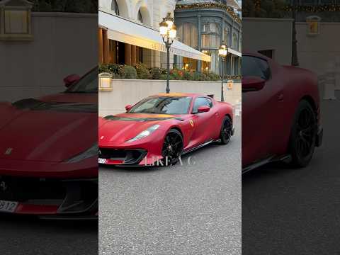 Supercars in Monaco #ferrari #812competizione #supercars #millionaires #lifestyle #monaco