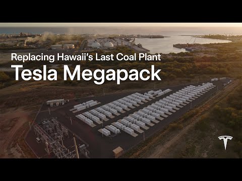 Replacing Hawaii’s Last Coal Plant | Tesla Megapack