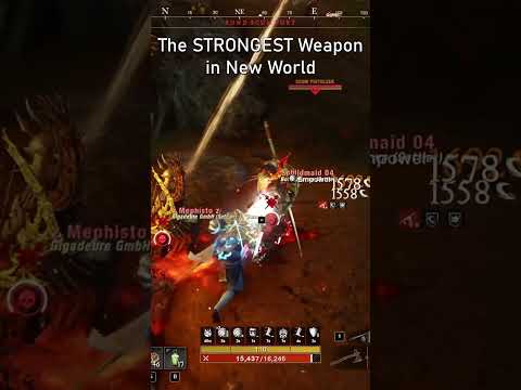 Sword & Shield is OP in New World Aeternum