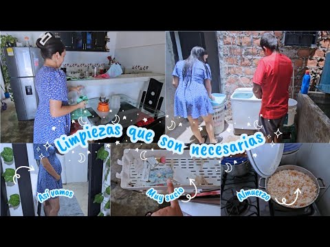 🧺 LIMPIEZAS QUE SON NECESARIAS ||🧼 ESTABA MUY SUCIO || UN DIA OCUPADO Y PRODUCTIVO✨️