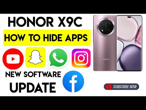 How to Hide Apps on Honor X9c (and Keep Your Privacy!) #honorx9c