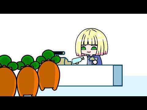 【切り抜き】【手描き】ねねちの『ありがとうございました〜』を聴くためだけの動画（桃鈴ねね／ホロライブ）