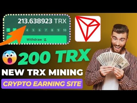 New TRX AGI TRON MINING Site | Best Trx Mining Site | Best Mining Platform