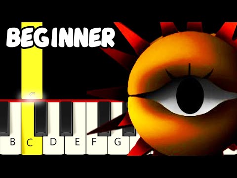 All Sprunki INFECTED Tunes - Slow and Easy Piano Tutorial - Beginner