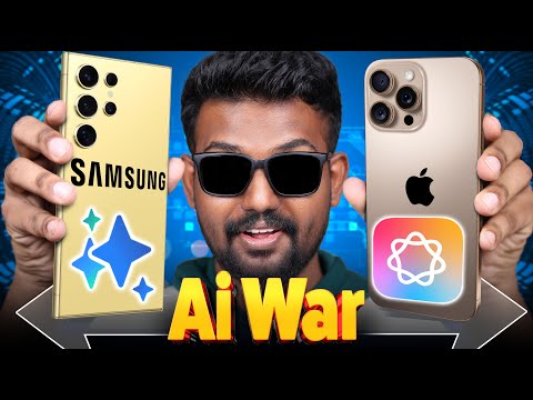 ✨Samsung Galaxy AI 🪐 VS 🍎 Apple Intelligence 🤯 Who Wins....???