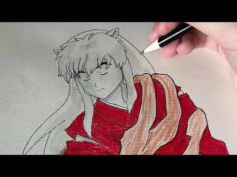 Drawing Inuyasha from Inuyasha