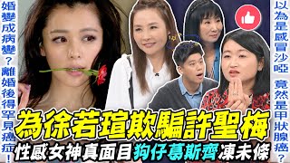 為徐若瑄欺騙許聖梅！「性感女神」婚變罹癌慘痛內幕！私下真面目連「狗仔葛斯齊」都凍未條！【新聞挖挖哇】每周精選