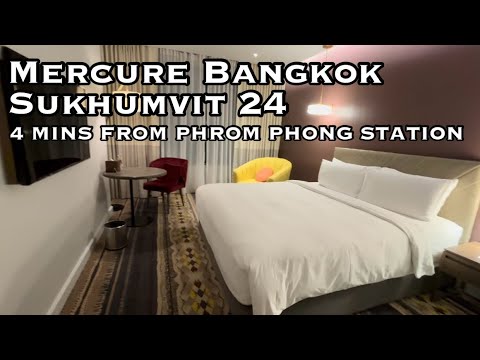 Mercure Bangkok Sukhumvit 24 | 5 Mins To Em District Malls | 4 Mins to BTS Train | Hotel in Thailand