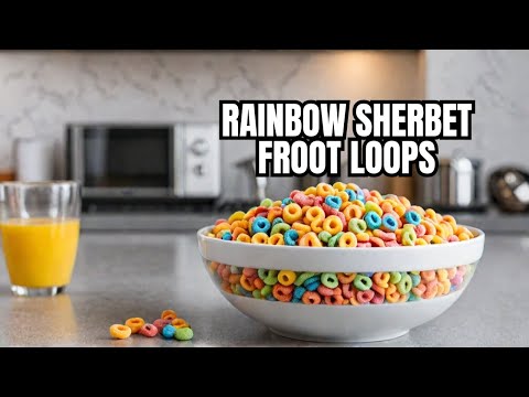 Froot Loops Rainbow Sherbet Review: The New Cereal King?