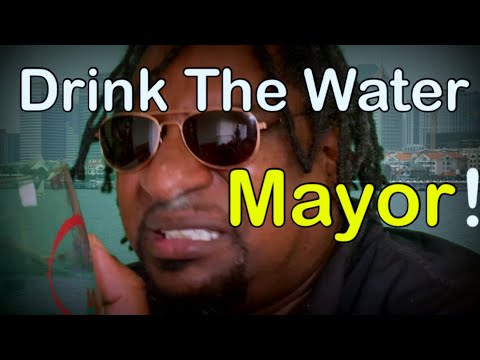 Drink the water mayor! @funnymanericwhite