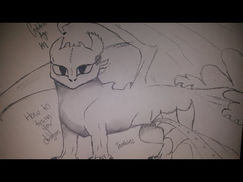 Speed Art|ToothLess How To Train Your Dragon