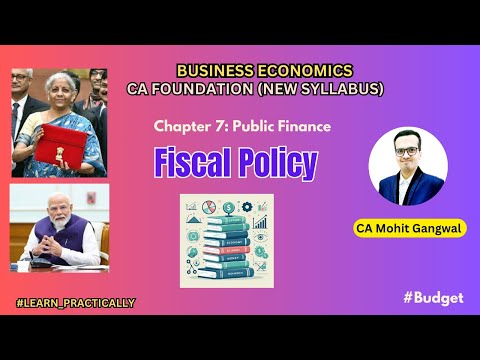 Chapter 7 Public Finance Unit 4 Fiscal Policy 🤑🚀📚