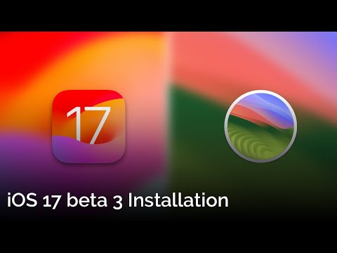 iOS 17 beta 3 Installation