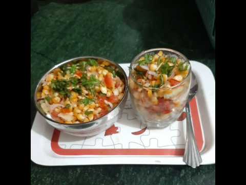 Sweet Corn Chaat Recipe #shorts #youtubeshorts #shoet #cooking #sweetcornchaat