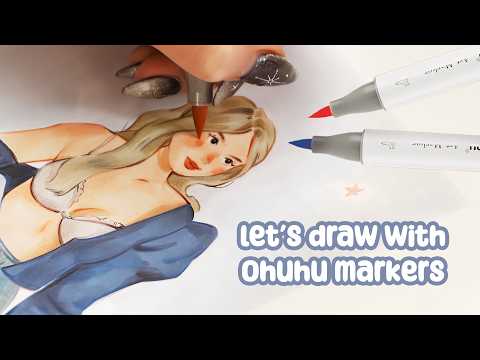 Let's Draw Together ✦ 320 Ohuhu Alcohol Marker Set