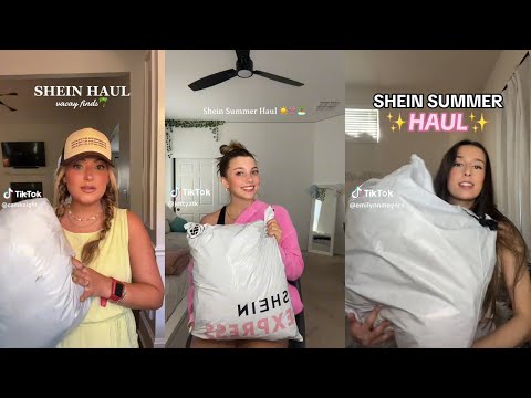 Shein haul - TikTok compilation 🛍️😋