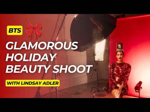 Glamorous Holiday Beauty Shoot Inspired by the Nutcracker with Lindsay Adler