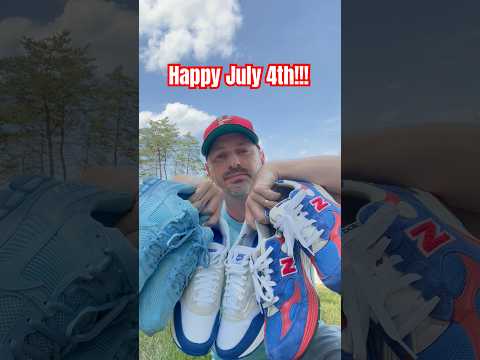 Sneakers for the 4th of July