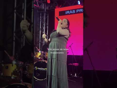 Cassiane canta Jeová Jireh de Aline Barros na Inauguração da ADalpha Londrina/PR.