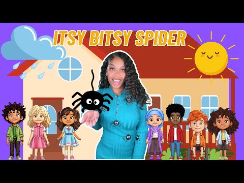 Itsy Bitsy Spider | Learning With Ms Houston