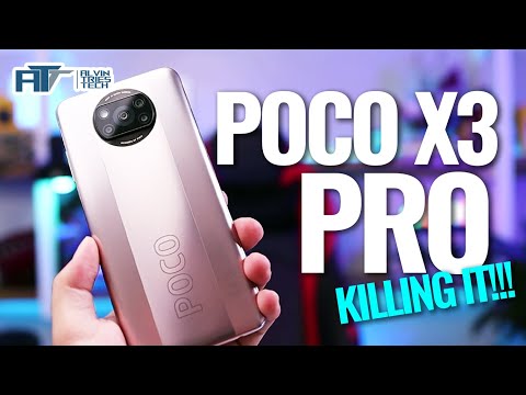 INTENSE! POCO X3 PRO REVIEW - Specs, Price, Unboxing, Accessories, Camera, Gaming, Issues