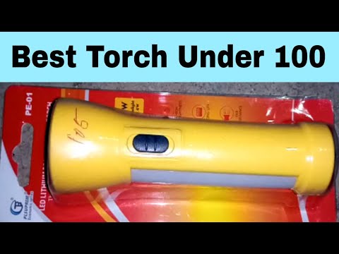 Lithium ion Led Rechargeable Torch light | Best led torch light under 100