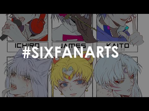 Draw Six Fan Arts Challenge! - Speedpaint by theCecile