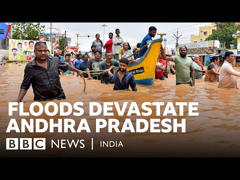 'It would have been better had we died': Andhra Pradesh floods bring death, destruction | BBC News