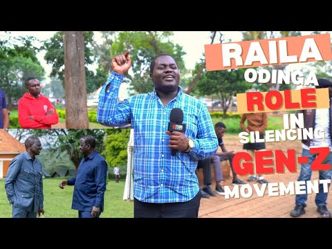 "RAILA ODINGA: THE MASTERMIND BEHIND STOPPING THE GEN Z PROTESTS"