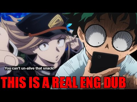 This is a Real Translation and English Dub for My Hero Academia