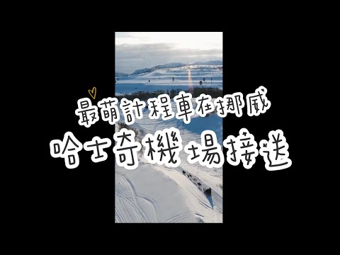 🇳🇴最萌計程車在挪威！哈士奇機場接送🛷｜宅旅人#Shorts