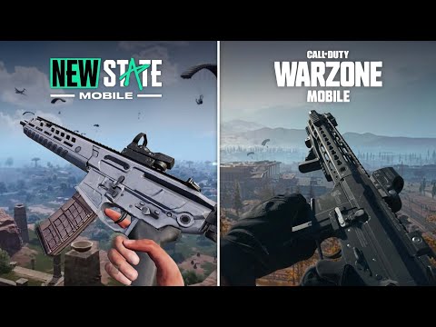 Call of Duty Warzone Mobile VS New State Mobile Comparison