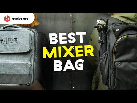 PROTECT Your Mixer With These Bags When Travelling! - RODEcaster Backpack vs. Mackie DLZ Backpack!