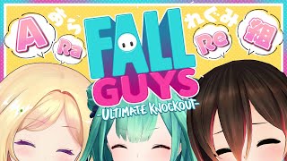 【Fall Guys】#ARaRe組　は１位をとれるのか！！アキ・るしあ・ロボ子【ホロライブ/ロボ子さん】