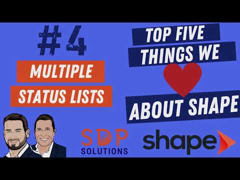 SDP: Top 5 Things We Love About Shape - Part 4 of 5