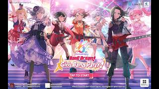 Bandori/Bang dream girls band party 6th anniversary menu/special login theme