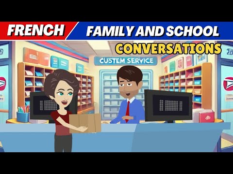 French Speaking Practice - School and Family Conversations