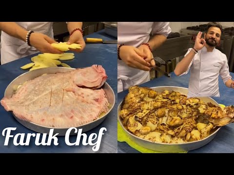 Turbot fish Faruk Chef