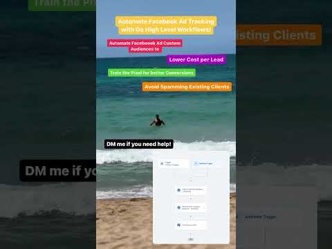 Automate Facebook Ad Tracking with Go High Level Workflows!