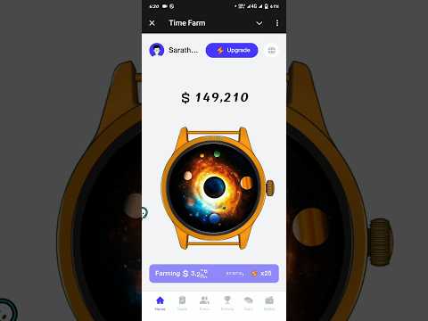 Upgrade Time Farm Space Clock ⌚⏰ #timefarmupgrade #timefarm