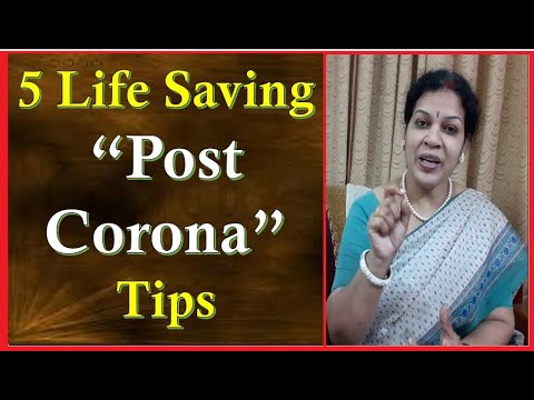 5 Life Saving   “Post Corona”   Tips